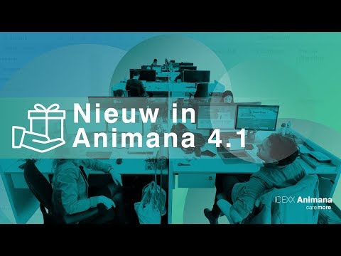 Nieuw in Animana 4.1