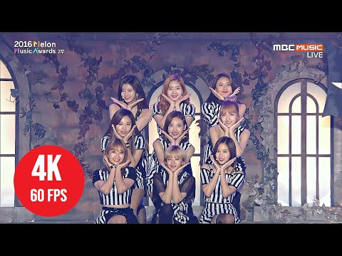 4K LIVE ] TWICE - CHEER UP + TT (161119 MBC Melon Music Awards