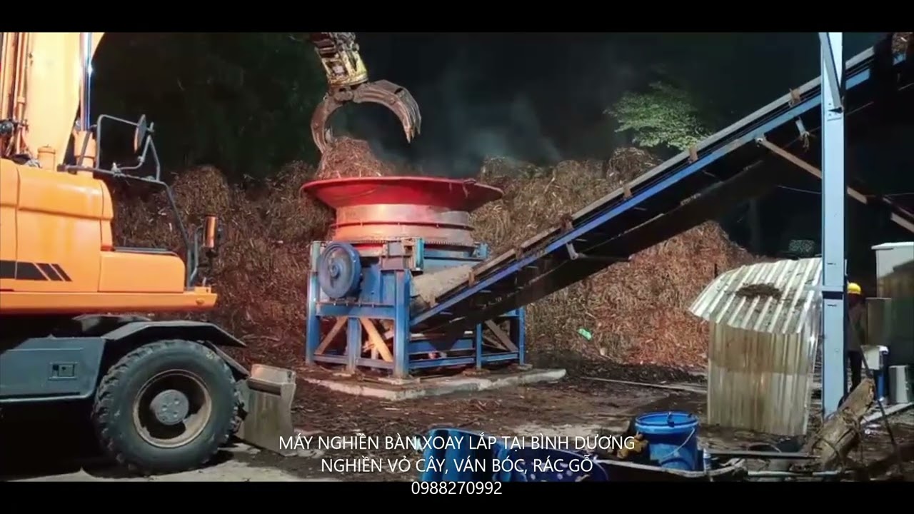 MÁY NGHIỀN BÀN XOAY LẮP TẠI BÌNH DƯƠNG 0988270992 - youtube