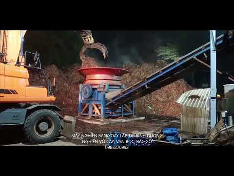 Video MÁY NGHIỀN BÀN XOAY LẮP TẠI BÌNH DƯƠNG 0988270992 - youtube
