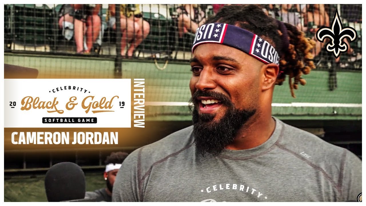 Cam Jordan Talks About What It Means To Give Back at the 2019 Black & Gold Celebrity Softball Game football score