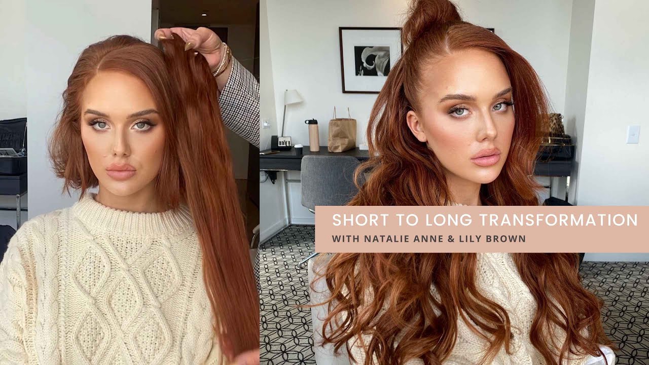 SHORT TO LONG TRANSFORMATION WITH LILY BROWN – – Natalie Anne Haircare