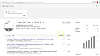 How to Configure Google Scholar for Scientific Papers and Citations
