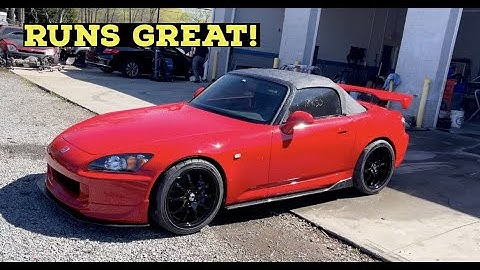 Finally starting our Honda S2000 project car!