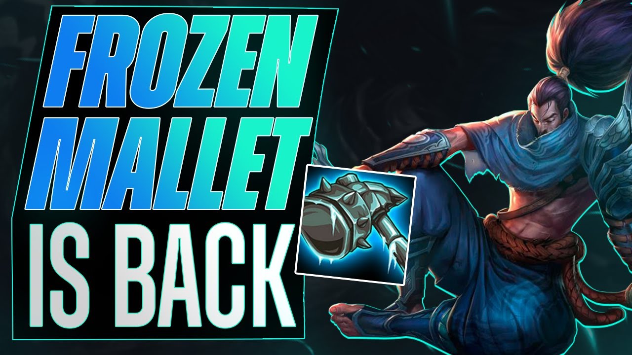 FROZEN MALLET IS BACK! RUN ENEMIES DOWN! League of Legends YouTube