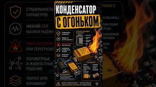 Почему танталовые конденсаторы могли загораться?