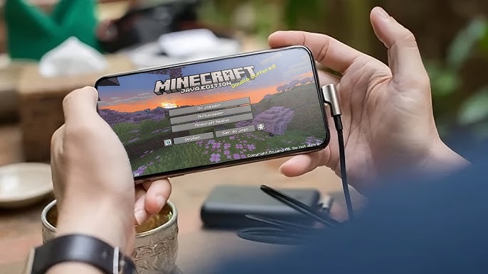 COMO JOGAR O MINECRAFT JAVA EDITION 1.19 no CELULAR SEM APLICATIVOS! (minecraft  java no celular) 