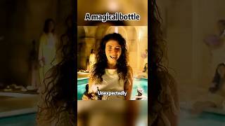 A Genie Is Trapped In A Bottle Trying To Find His Way Free