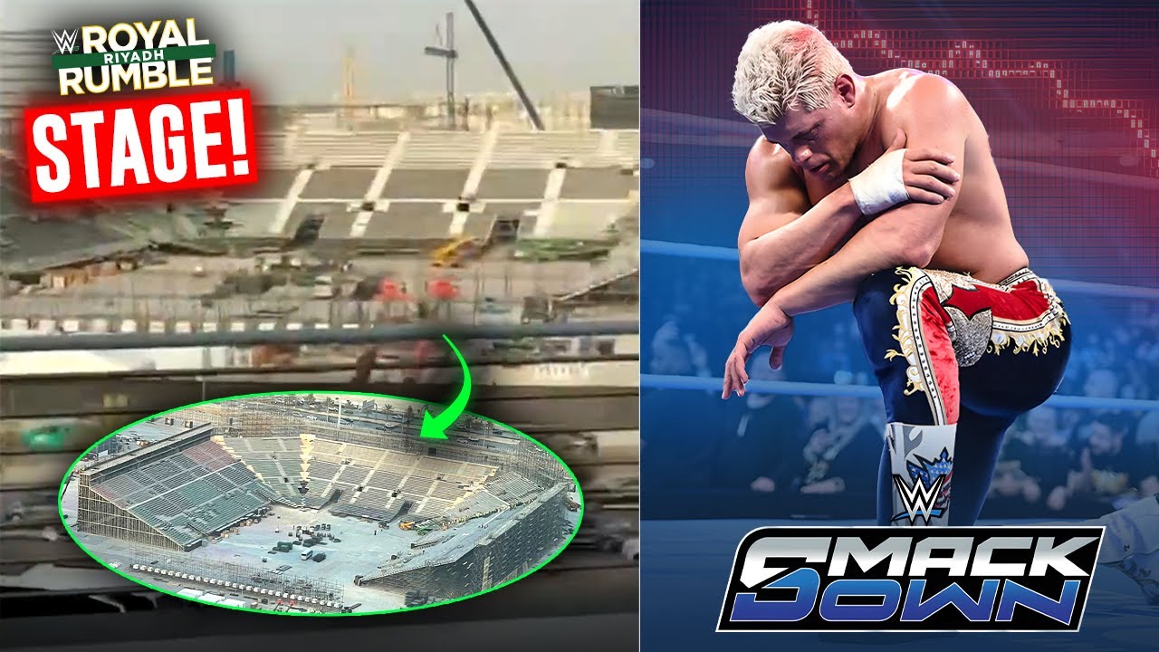 Royal Rumble STAGE WORK BEGINS! SmackDown DOWNFALL In RATINGS AGAIN | Elimination Chamber | WWE News
