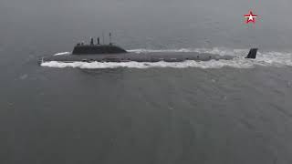 Launch Of Kalibr Cruise Missile From A Nuclear-Powered Submarine