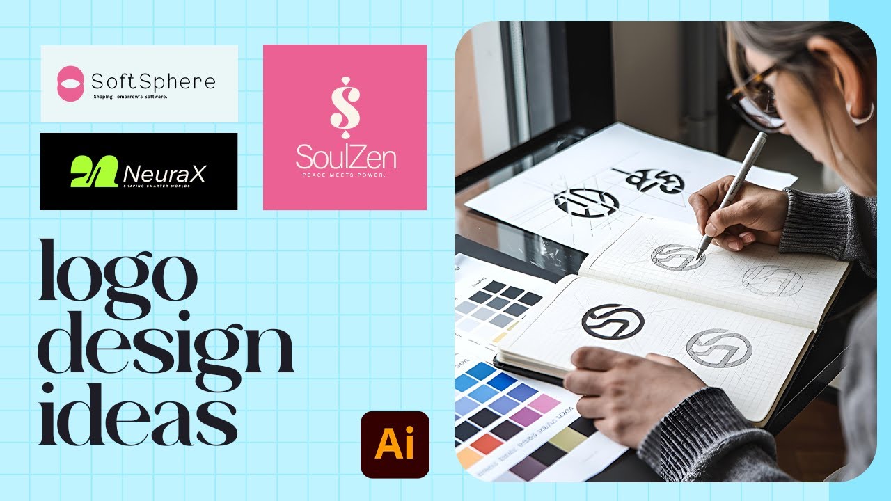 🔥 Best Modern Logo Design Ideas for 2025 | Logo Design Inspiration in Hindi 🎯