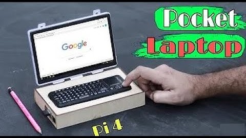 Pocket Laptop | Raspberry Pi 4 | Arduino Project | DIY Project | Homemade Project | Mini Laptop