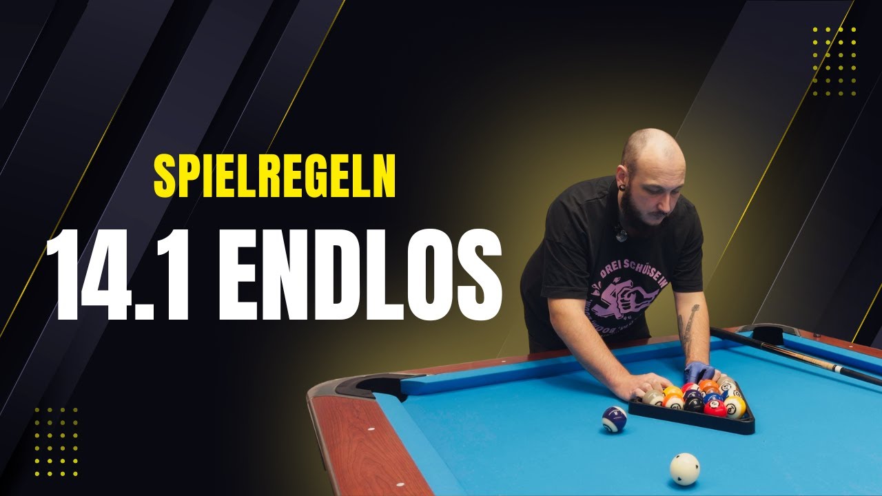 14.1 ENDLOS ERKLÄRT | Das taktischste Spiel im Poolbillard