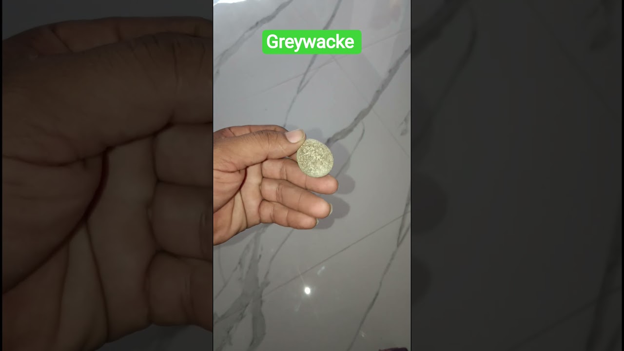 greywacke in a dark sidimentary