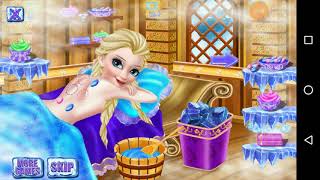 MAQUIANDO A ELSA! ☆ Jogo de salão de beleza da Elsa Frozen (Ice Queen 2  Game Jogue comigo Gameplay) 