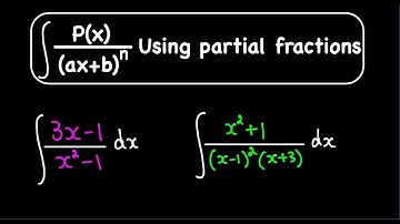 Integration By Partial Fractions