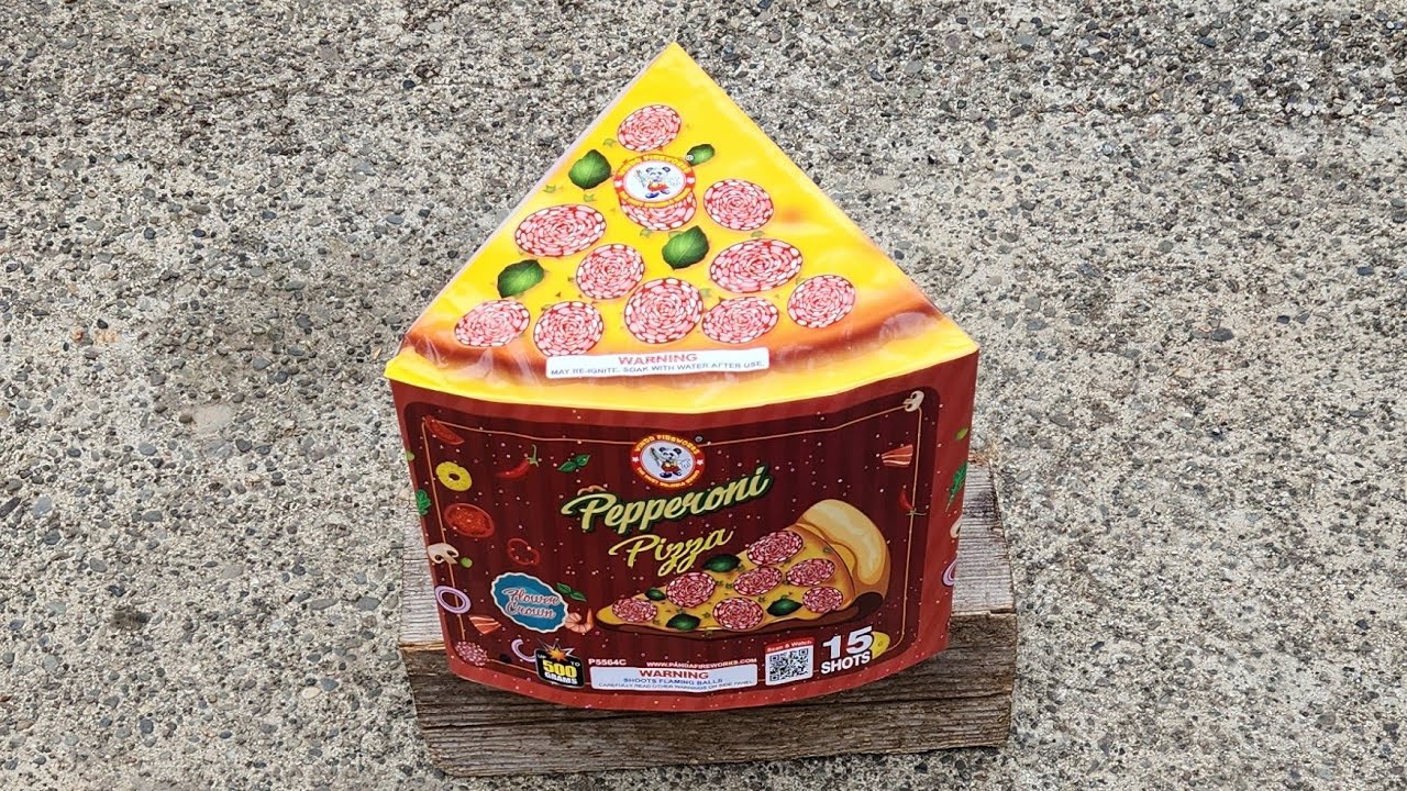 Pepperoni Pizza by Winda Fireworks 500g YouTube