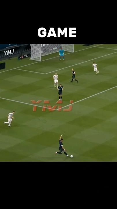 Impossible Curve Goal Recreated in FIFA #fifa #eafc #fc24 #fifa23 #football #gaming #fut #shorts