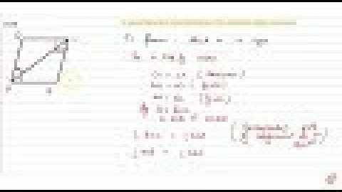 A quadrilateral is a parallelogram if its opposite sides are equal.