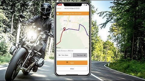 How To Trim A Route in REVER