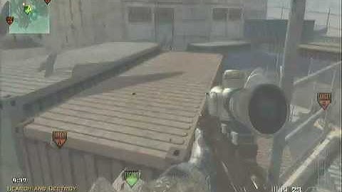 MSR 360 sniper quickscope MW3