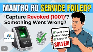 Datos Mantra L1 MFS110 Capture Revoked (1001) Error Solution | Step-by-Step Noticias