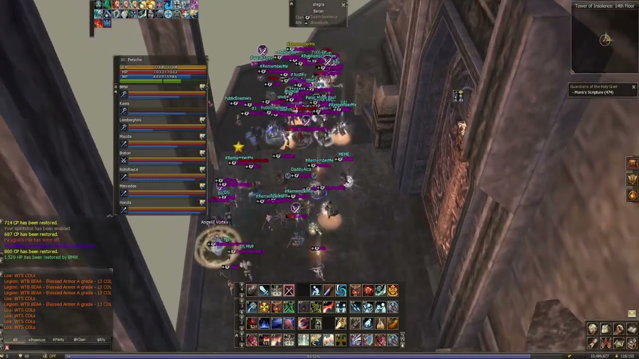 L2 ETİNA 30x - RememberMe - Epic Fight { DS Side }