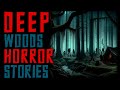 3 scary deep woods horror stories  black screen with ambient rain sounds