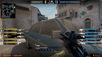 CSGO Triple Collateral Ace Round
