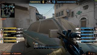 CSGO Triple Collateral Ace Round