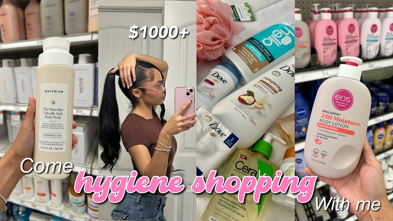 Come HYGIENE SHOPPING with me 💕 new pickups, hygiene tips, fav hygiene hacks, haul + more