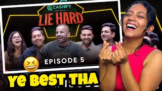 Lie Hard Ep 5 Reaction By Pooja Chandola | Gaurav Kapoor | Akash Gupta