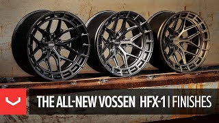 Vossen Hybrid Forged HFX-1 — Wheel Finishes