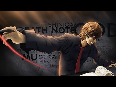 ياغامي لايت كيرا يكتب اسماء المجرمين افخم مشهد في ديث نوت