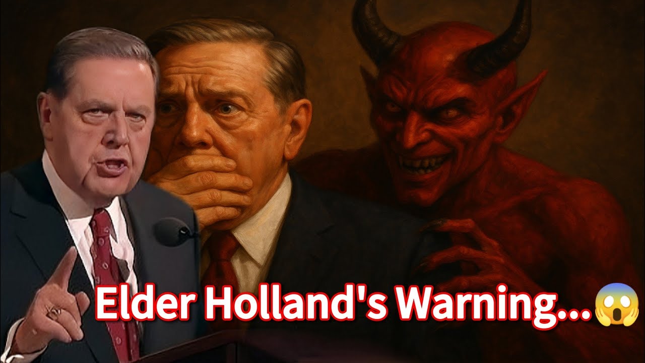 The Devil’s #1 Trick to Silence You 😱 (Elder Holland’s Warning)  | Jeffrey R. Holland