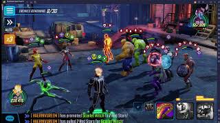 Marvel Strike Force - DD6 Node 9 playthrough - 6th attempt.