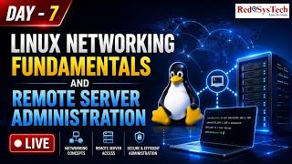 Linux Networking Basics to Advanced |Real Production Troubleshooting Scenarios| Live Q&A|Red9SysTech