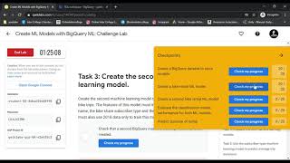 GSP341 | Create ML Models with BigQuery ML: Challenge Lab