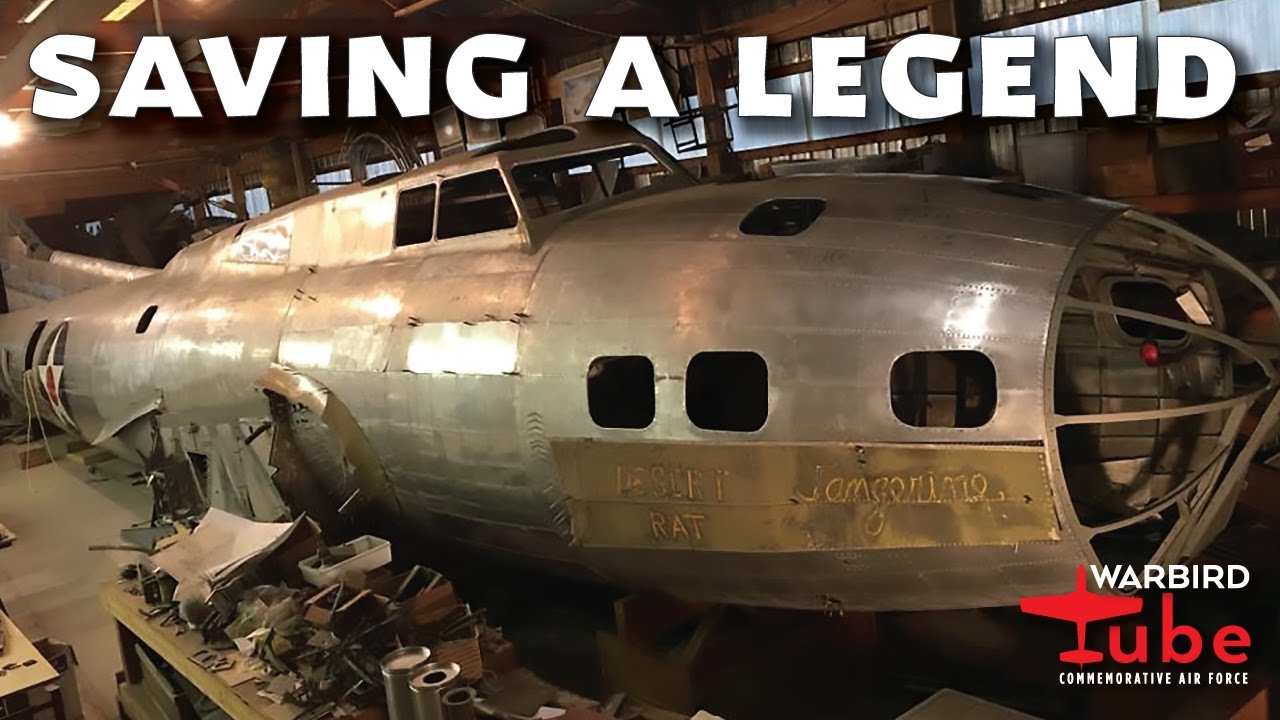 CAF Warbird Tube - B-17E Desert Rat Update Summer 2025