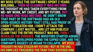 My boss stole the software I spent two years building—and thought he could simply put his name on it