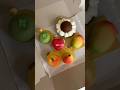 trying the viral fruit desserts 🤤🥭#fruitdessert #dessert #viralfruitdesserts #food #sweettreat