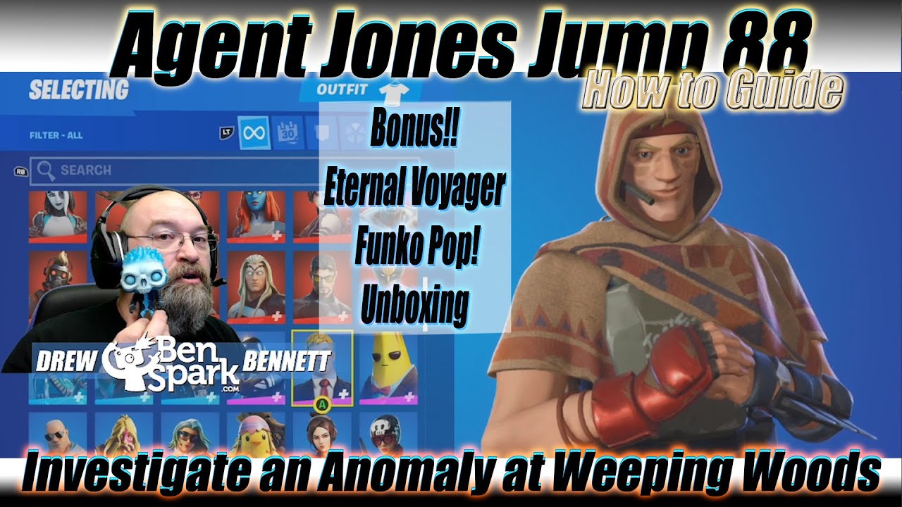 How to Get the Agent Jones Jump 88 Style Outfit - Plus Fortnite Funko Pop Figure Review!