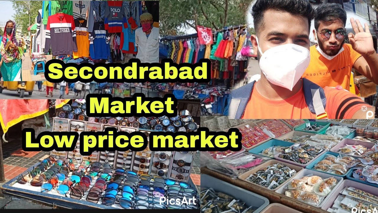 Secunderabad market Low price market in Hyderabad YouTube