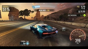 LOCKDOWN ESCAPE Bugatti Chiron NEED FOR SPEED NO LIMITS ANDROID GAMEPLAY