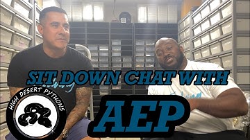 Sit-Down Chat with Miguel of Always Evolving Pythons | High Desert Pythons