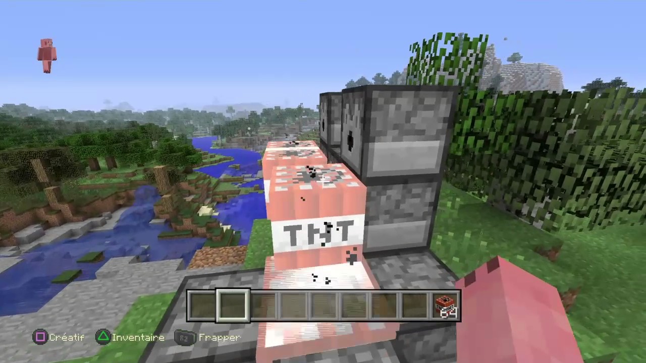 Tuto - comment faire un canon à TNT ultra puissant sur minecraft - YouTube