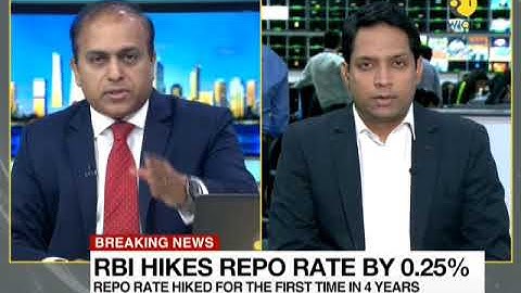 Breaking News: RBI hikes repo rate by 0.25 %