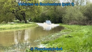 Vehicles vs Leicestershire floods (part 1)
