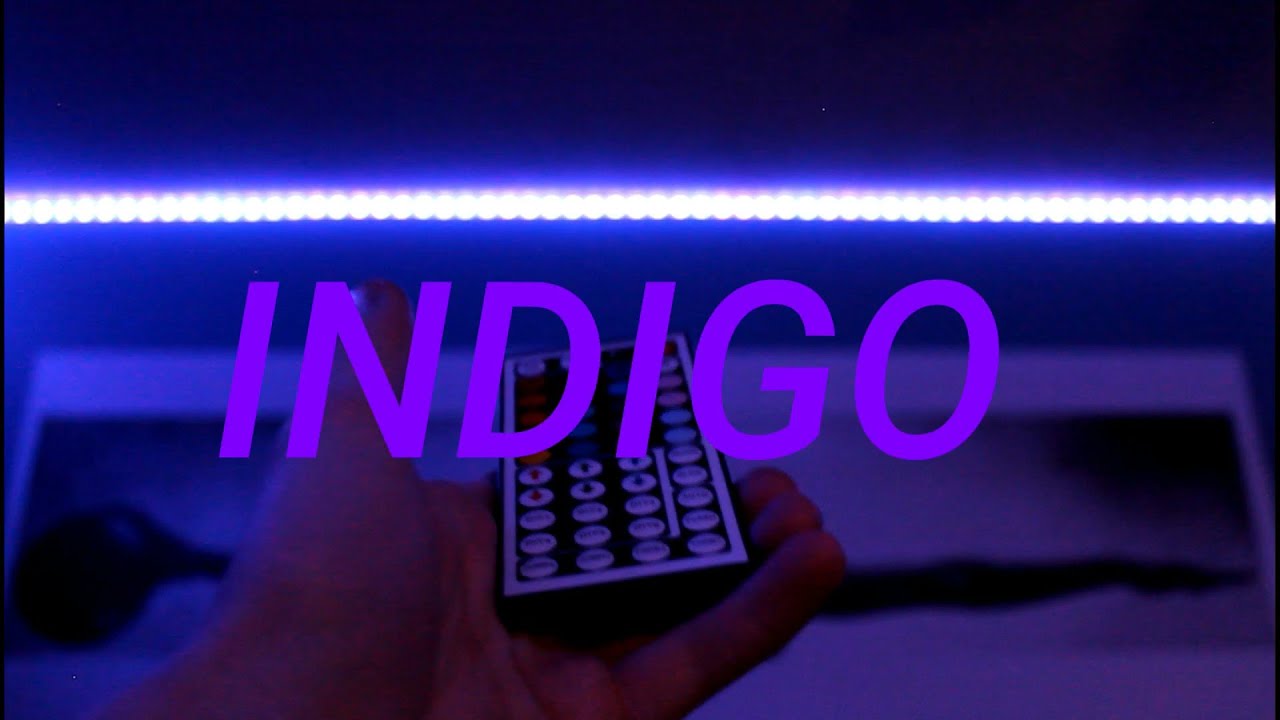 How to make INDIGO on LED Light Strips! (Custom DIY Light Strip