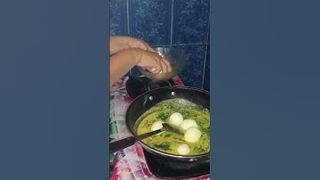 Thumbnail of gulai telur campur daun singkong😍